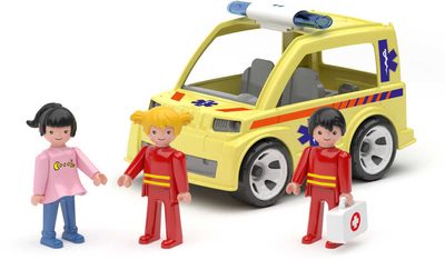 IGRÁČEK MultiGO Trio Rescue set auto + 3 figurky s doplňky – fotka 1