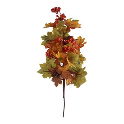 Podzimní větev s dýní X6389 - 60 cm{% if product.brand.name %} – Morex{% endif %}