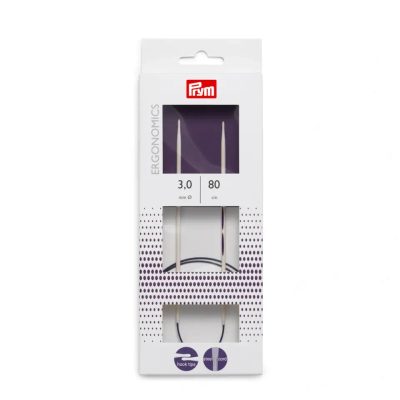 Jehlice kruhová 3mm/80cm ERGO – fotka 1