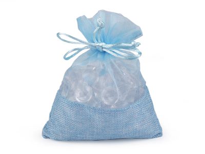 Dárkový pytlík kombinovaný 13x18 cm imitace juty{% if product.brand.name %} – Galanterka{% endif %}