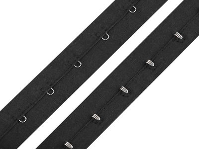 Zapínání korzetové bavlna šíře 25 mm{% if variant.name %} – 2 černá{% endif %}