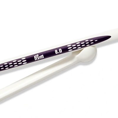 Jehlice pletací 8 mm ERGO 40 cm – fotka 4