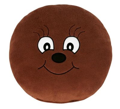 Polštářek Kulička Hnědá 65/018 průměr 35 cm{% if product.brand.name %} – Bellatex{% endif %}
