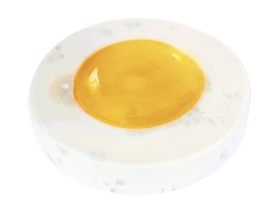 Sedák ORESTE kulatý Žlutá 38/005 průměr 38 cm{% if product.brand.name %} – Bellatex{% endif %}