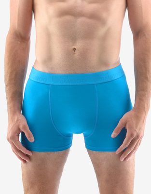 Krátké boxerky jednobarevné Eco Bamboo{% if variant.name %} – dunaj - 58/60{% endif %}