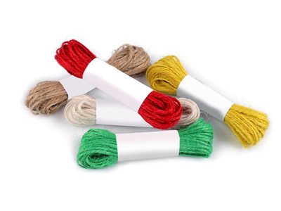 Jutový provázek Ø2 mm, svazek 10 metrů{% if product.brand.name %} – Stoklasa{% endif %}