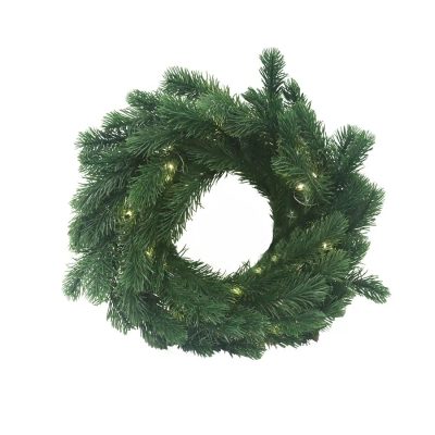 Vánoční věnec s LED osvětlením nenadekorovaný P2359/2 - 45 × 45 × 0 cm – fotka 1