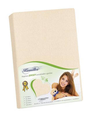 Prostěradlo jersey Smetanová /003{% if product.brand.name %} – {% endif %}