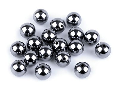 Minerálové korálky Křemík leštěný Ø8 mm 13 ks{% if product.brand.name %} – Galanterka{% endif %}