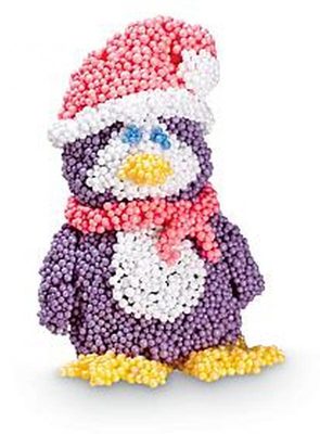 PlayFoam® Modelína/Plastelína kuličková 4 barvy na kartě 18x27x4cm – fotka 4