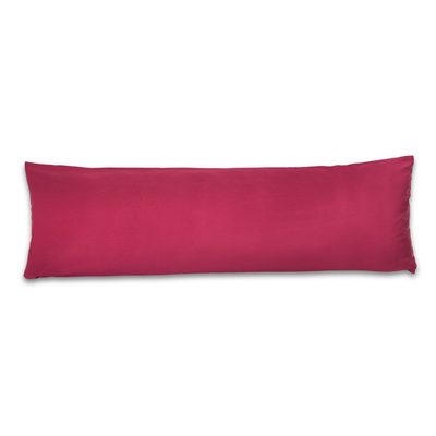 Saténový povlak na relaxační polštář vínový{% if variant.name %} – 55x180cm{% endif %}