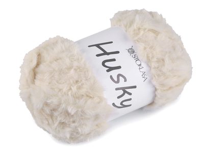 Pletací příze Husky 100 g{% if variant.name %} – 2 krémová nejsvět.{% endif %}
