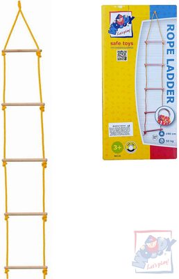 Žebřík dětský 180x30cm provazový do 50kg{% if product.brand.name %} – Woody{% endif %}