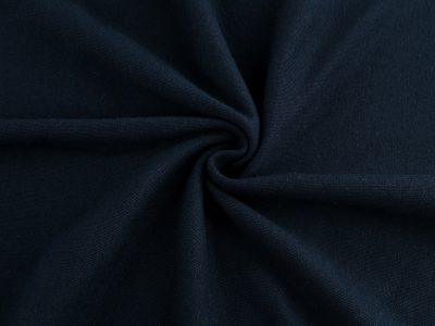 Úplet bavlněný elastický hladký / náplet METRÁŽ{% if variant.name %} – 48 (58) modrá tmavá{% endif %}