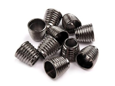 Kovová koncovka na šňůru Ø6,7 mm 10 ks{% if product.brand.name %} – Galanterka{% endif %}