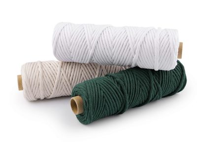 Bavlněná šňůra macrame Ø5 mm návin 50 m{% if product.brand.name %} – Galanterka{% endif %}
