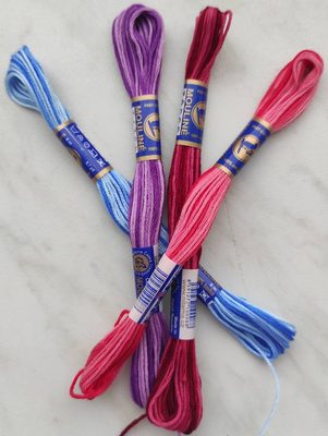 Příze vyšívací Mouline Ombré Niťárna po kusech{% if product.brand.name %} – Galanterka{% endif %}