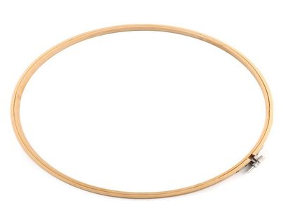 Vyšívací kruh bambusový, extra velký Ø33 cm{% if variant.name %} – bambus světlý{% endif %}