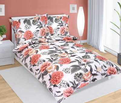 Povlečení bavlněné - 140x200, 70x90 pivoňka{% if product.brand.name %} – Bellatex{% endif %}
