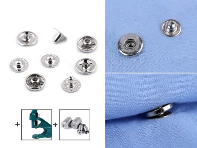 Kovové druky Ø12 mm 50 sad{% if product.brand.name %} – Galanterka{% endif %}