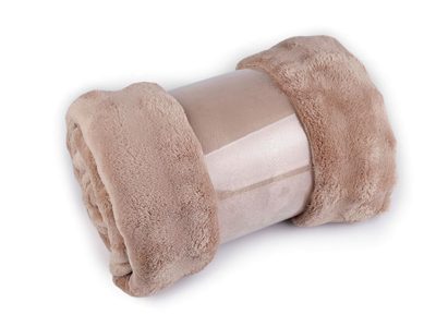 Deka bubble fleece 150x200 cm{% if variant.name %} – 3 béžová{% endif %}