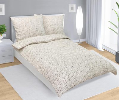 Krepové povlečení Béžová 80/432{% if product.brand.name %} – Bellatex{% endif %}