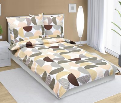 Bavlněné povlečení Hnědá 90/381{% if variant.name %} – 140x220 cm, 70x90 cm{% endif %}