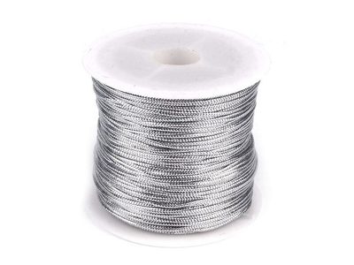 Vánoční dutinka s lurexem Ø1 mm, návin 30 m{% if product.brand.name %} – Galanterka{% endif %}