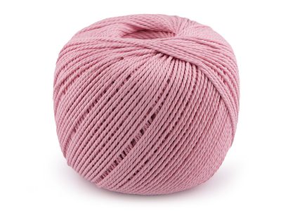 Bavlněná příze macrame Ø2 mm{% if variant.name %} – 5 růžová sv.{% endif %}
