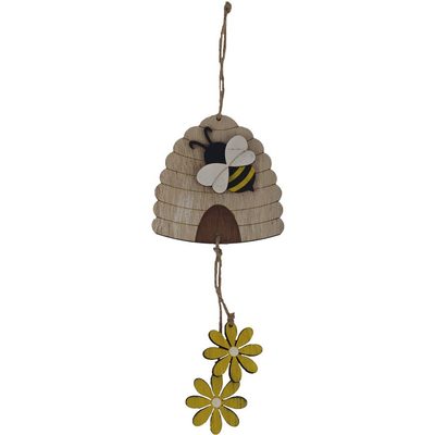 Dekorační včelí úl D4787 - 10,5 x 1,4 x 11/36 cm{% if product.brand.name %} – Morex{% endif %}