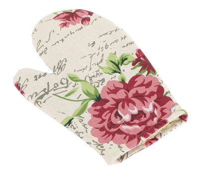 Kuchyňská chňapka - chňapka 28x18 cm květinový dopis{% if product.brand.name %} – Bellatex{% endif %}
