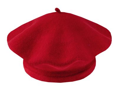 Dámský baret Tonak 100% vlna{% if variant.name %} – 12 vel. 11,5´´ (030002) červená{% endif %}