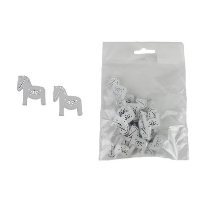 Dekorace koník, 25 ks D6624 - 2,7 x 0,2 x 3 cm{% if product.brand.name %} – {% endif %}