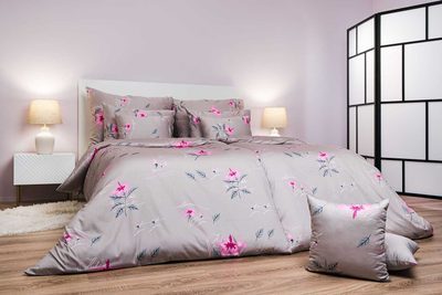 Povlečení flanel Ibišek opál 140x200, 70x90 cm – fotka 4