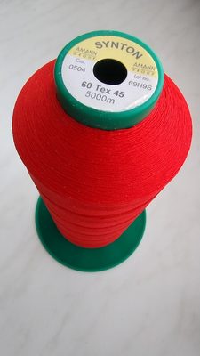 Polyesterová niť sedlářská SYNTON 60 návin 5000 metrů{% if variant.name %} – 504 červená{% endif %}