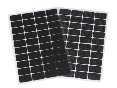 Suchý zip samolepicí obdélníčky 15x25 mm{% if variant.name %} – 2 černá{% endif %}