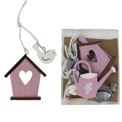 Dřevěné dekorační nářadí 10 ks D1473 - 2,5 - 7 x 0,4 x 7,5 cm{% if product.brand.name %} – Morex{% endif %}