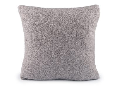 Povlak na polštář buklé 45x45 cm{% if variant.name %} – 3 šedá{% endif %}
