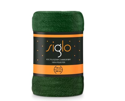 Deka mikroplyš super soft lahvově zelená Polyester, 150/200 cm{% if product.brand.name %} – Faro{% endif %}