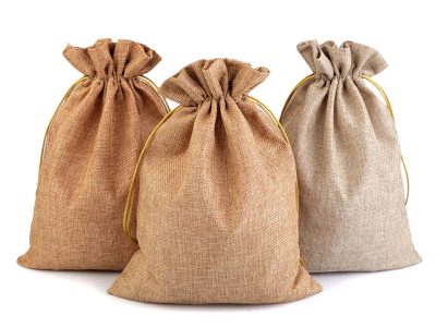 Pytlík 20x27 cm imitace juty{% if product.brand.name %} – Galanterka{% endif %}