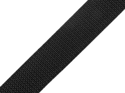 Popruh polypropylénový šíře 25 mm návin 5 METRŮ{% if variant.name %} – 02 černá{% endif %}