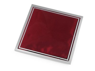 Saténový kapesníček do saka v krabičce{% if variant.name %} – 3 bordó sv.{% endif %}