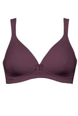 Vyztužená podprsenka 5266 bez kostic vínová{% if product.brand.name %} – Naturana{% endif %}