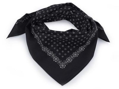 Bavlněný šátek drobné květy 70x70 cm{% if product.brand.name %} – Stoklasa{% endif %}
