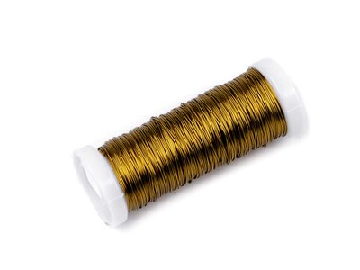 Drát Ø0,3 mm{% if variant.name %} – 3 zlatá tmavá{% endif %}