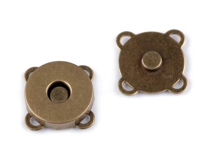 Magnetické zapínání Ø18 mm 5ks{% if variant.name %} – 4 staromosaz{% endif %}