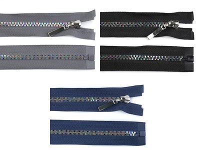 Duhový kostěný zip šíře 5 mm délka 40 cm{% if product.brand.name %} – Stoklasa{% endif %}