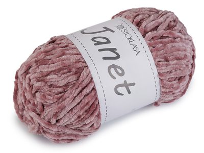 Pletací žinylková příze Janet 100 g{% if product.brand.name %} – Stoklasa{% endif %}
