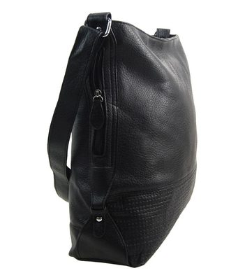 TESSRA Velká tmavě modrá crossbody dámská kabelka – fotka 2