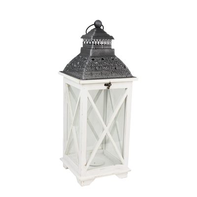 Dřevěná lucerna D1857/2 - 62 cm{% if product.brand.name %} – Morex{% endif %}